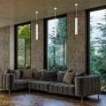 Lampa wisząca - HUDSON biały 1xGU10 - MLP8798 - realizacja