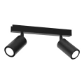 Lampa sufitowa - HUDSON czarny 2xGU10 - MLP8795
