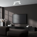 Lampa sufitowa - HUDSON biały 2xGU10 - MLP8802 - realizacja