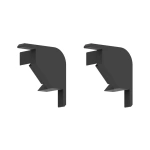 Zaślepka czarna do profilu aluminiowego LED PIKO-KZ-R - kpl. 2 szt. 