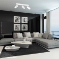 Lampa sufitowa - HUDSON biały 3xGU10 - MLP8803 - realizacja