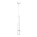 Lampa wisząca - JOKER biały/chrom 1xGU10 - MLP1347