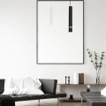 Lampa wisząca - JOKER czarny/chrom 1xGU10 - MLP1413 - realizacja