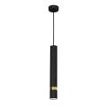 Lampa wisząca - JOKER czarny/złoty 1xGU10 - MLP6079
