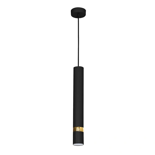 Lampa wisząca - JOKER czarny/złoty 1xGU10 - MLP6079