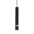 Lampa wisząca - JOKER czarny/złoty 1xGU10 - MLP6079