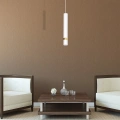 Lampa wisząca - JOKER biały/złoty 1xGU10 - MLP6081 - realizacja
