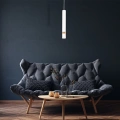 Lampa wisząca - JOKER biały/drewno 1xGU10 - MLP6301 - realizacja