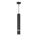 Lampa wisząca - JOKER czarny/inox 1xGU10 - MLP9673