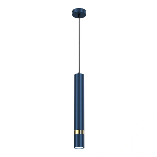 Lampa wisząca - JOKER granatowy/złoty 1xGU10 - MLP7725