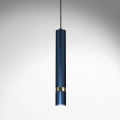 Lampa wisząca - JOKER granatowy/złoty 1xGU10 - MLP7725