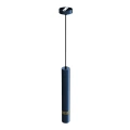 Lampa wisząca - JOKER granatowy/złoty 1xGU10 - MLP7725