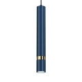 Lampa wisząca - JOKER granatowy/złoty 1xGU10 - MLP7725