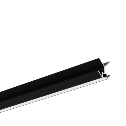 Profil aluminiowy LED PIKO-KZ czarny anodowany z kloszem