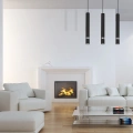 Lampa wisząca - JOKER czarny/chrom 3xGU10 - MLP1414 - realizacja