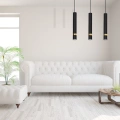 Lampa wisząca - JOKER czarny/złoty 3xGU10 - MLP6080 - realizacja