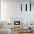 Lampa wisząca - JOKER czarny/złoty 3xGU10 - MLP6080 - realizacja