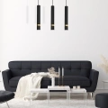 Lampa wisząca - JOKER czarny/złoty 3xGU10 - MLP6080 - realizacja