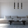 Lampa wisząca - JOKER czarny/złoty 3xGU10 - MLP6080 - realizacja