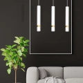 Lampa wisząca - JOKER biały/złoty 3xGU10 - MLP6082 - realizacja
