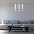 Lampa wisząca - JOKER biały/złoty 3xGU10 - MLP6082 - realizacja