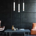 Lampa wisząca - JOKER biały/drewno 3xGU10 - MLP6302 - realizacja