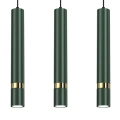 Lampa wisząca - JOKER zielony/złoty 3xGU10 - MLP7721