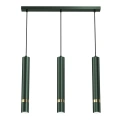 Lampa wisząca - JOKER zielony/złoty 3xGU10 - MLP7721