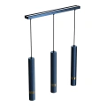 Lampa wisząca - JOKER granatowy/złoty 3xGU10 - MLP7726