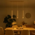 Lampa wisząca - JOKER kaszmir/złoty 3xGU10 - MLP2332 - realizacja