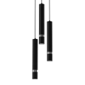 Lampa wisząca - JOKER czarny/chrom 3xGU10 - MLP8916