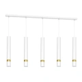 Lampa wisząca - JOKER biały/złoty 5xGU10 - MLP6122