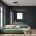 Lampa sufitowa - JOKER czarny/chrom 2xGU10 - MLP911 - realizacja