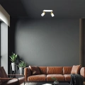 Lampa sufitowa - JOKER biały/złoty 2xGU10 - MLP6129 - realizacja