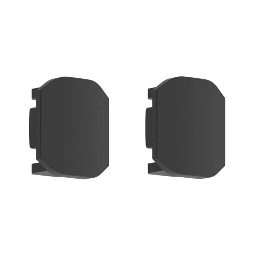 Zaślepka czarna do profilu aluminiowego LED PIKO-DUO - kpl. 2 szt.