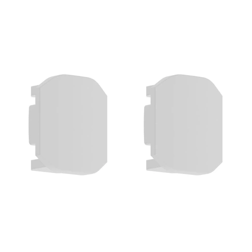Zaślepka biała do profilu aluminiowego LED PIKO-DUO - kpl. 2 szt.