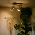 Lampa sufitowa - JOKER kaszmir/złoty 2xGU10 - MLP2329 - realizacja