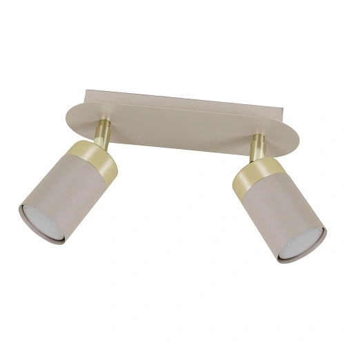 Lampa sufitowa - JOKER kaszmir/złoty 2xGU10 - MLP2329