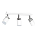Lampa sufitowa - JOKER biały/chrom 3xGU10 - MLP900