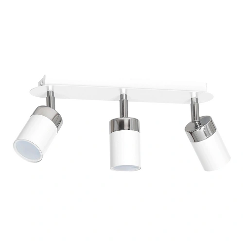 Lampa sufitowa - JOKER biały/chrom 3xGU10 - MLP900