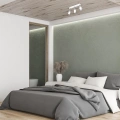 Lampa sufitowa - JOKER biały/chrom 3xGU10 - MLP900