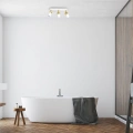 Lampa sufitowa - JOKER biały/złoty 3xGU10 - MLP6130 - realizacja