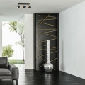 Lampa sufitowa - JOKER czarny/drewno 3xGU10 - MLP6304 - realizacja