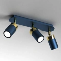 Lampa sufitowa - JOKER granatowy/złoty 3xGU10 - MLP7724