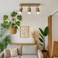 Lampa sufitowa - JOKER kaszmir/złoty 3xGU10 - MLP2330 - realizacja