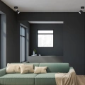 Lampa ścienna - JOKER czarny/chrom 1xGU10 - MLP910 - realizacja