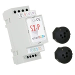 Sterownik schodowy LED S2-P (Premium) z 2 czujnikami ruchu - Zestaw