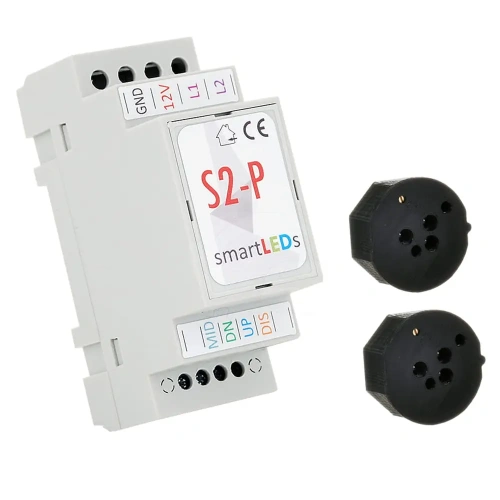 Inteligentny sterownik schodowy LED S2-P (Premium) - zestaw