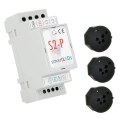 Sterownik schodowy LED S2-P (Premium) z 3 czujnikami ruchu - Zestaw do schodów z półpiętrem