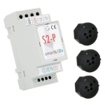 Sterownik schodowy LED S2-P (Premium) z 3 czujnikami ruchu - Zestaw do schodów z półpiętrem